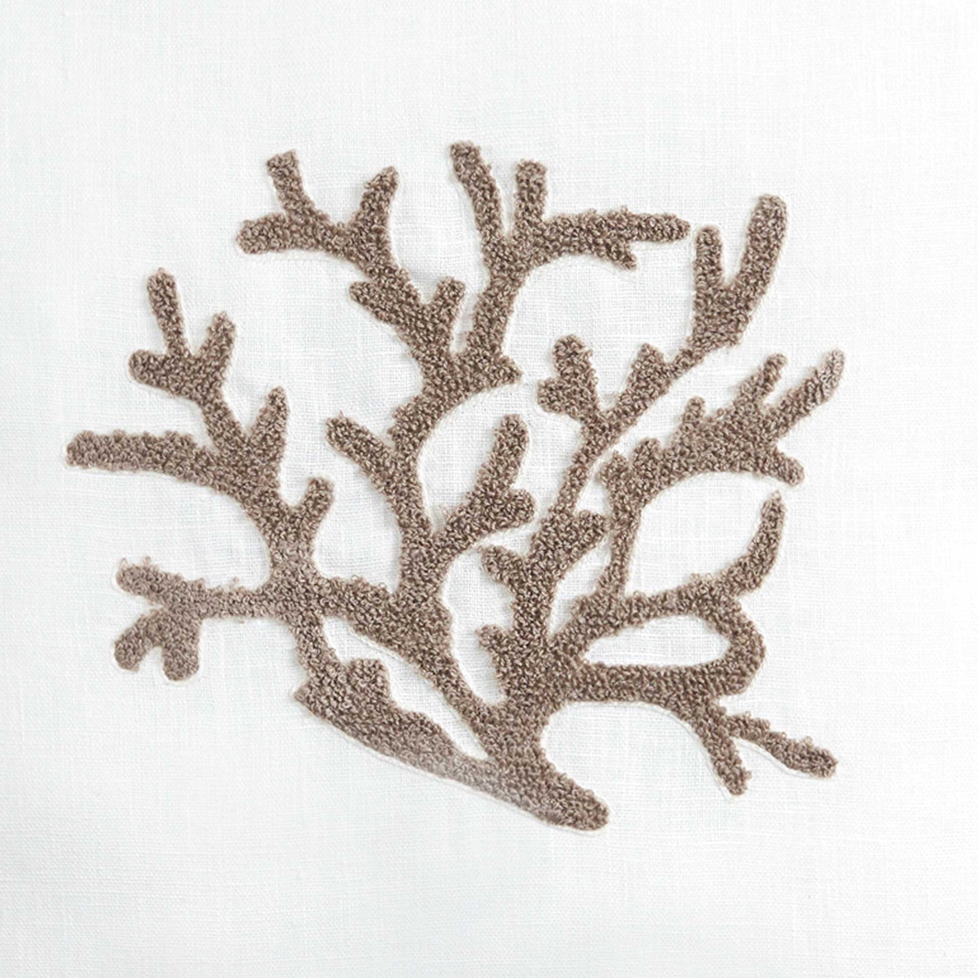 Coral Design In Linen Colour