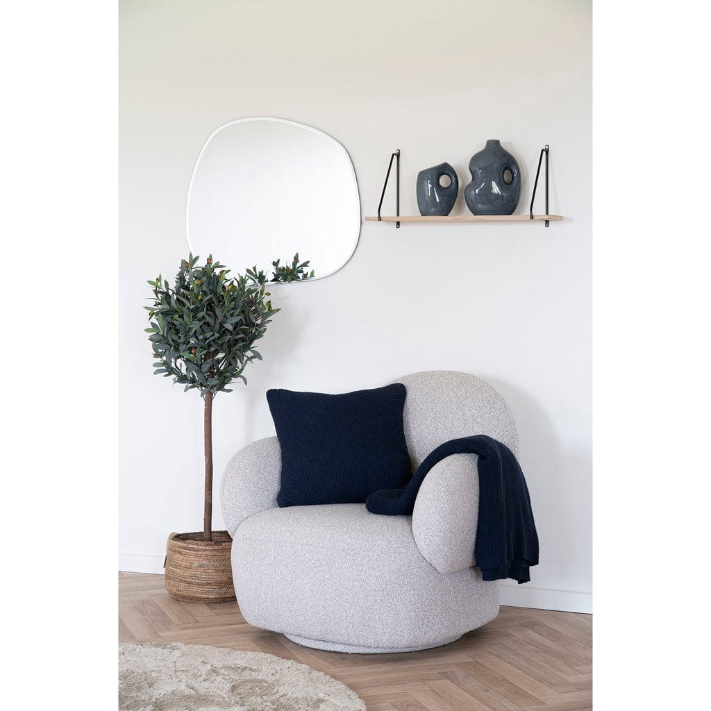Aosta Natural Banana Leaf Baskets set of 2 in a stylish interior setting, showcasing rustic charm and versatility.