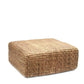 The Hyacinth Pouf Square - Natural - M
