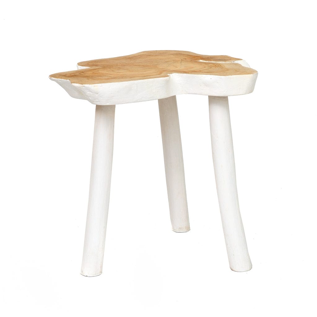 Organic Side Table - Natural White