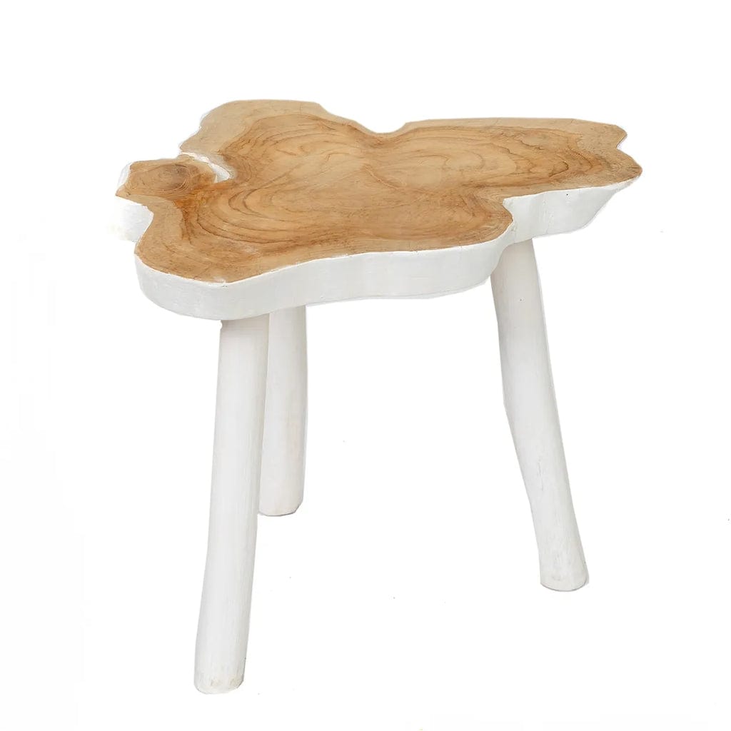 Organic Side Table - Natural White