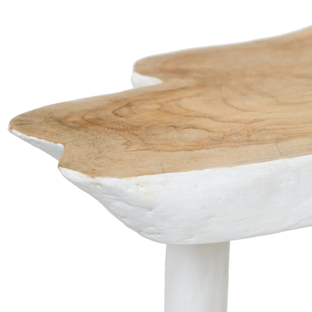Organic Side Table - Natural White