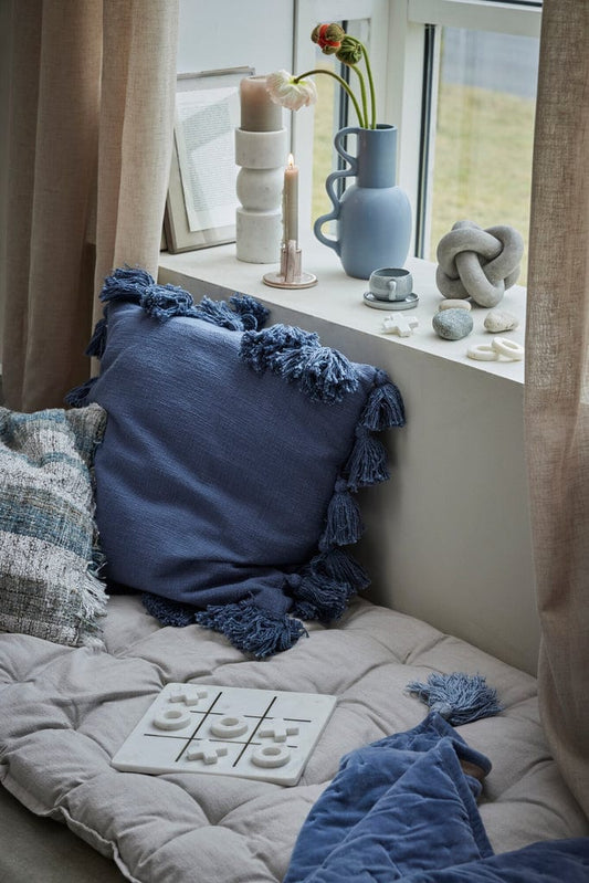 The Feminia cushion 60x60 cm blue