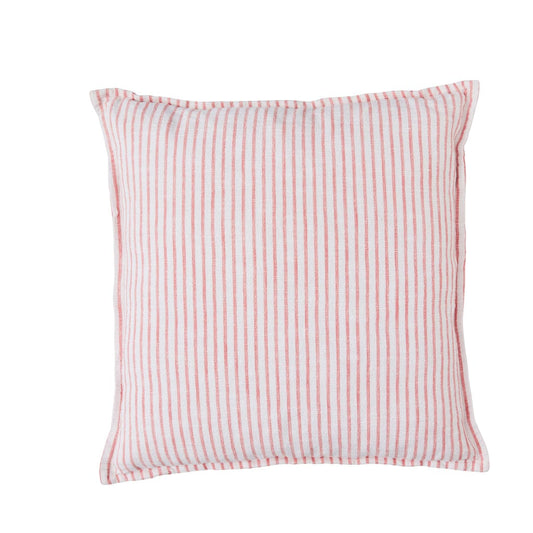 "Elegant Olivia cushion with classic striped design, made from 100% high-quality cotton for home decor."