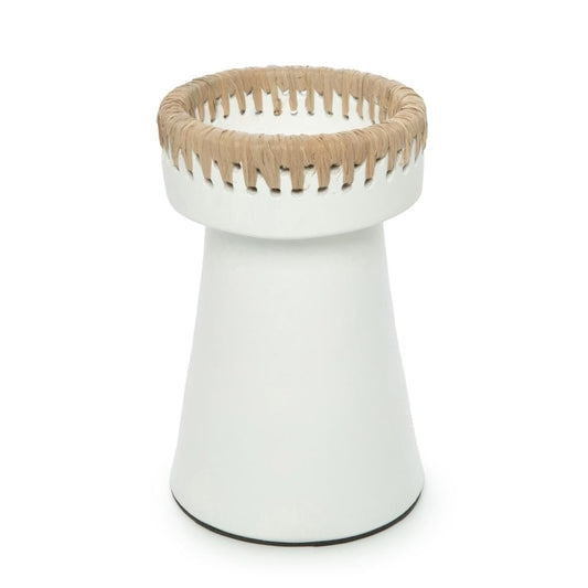 The Pretty Candle Holder - White Natural - L