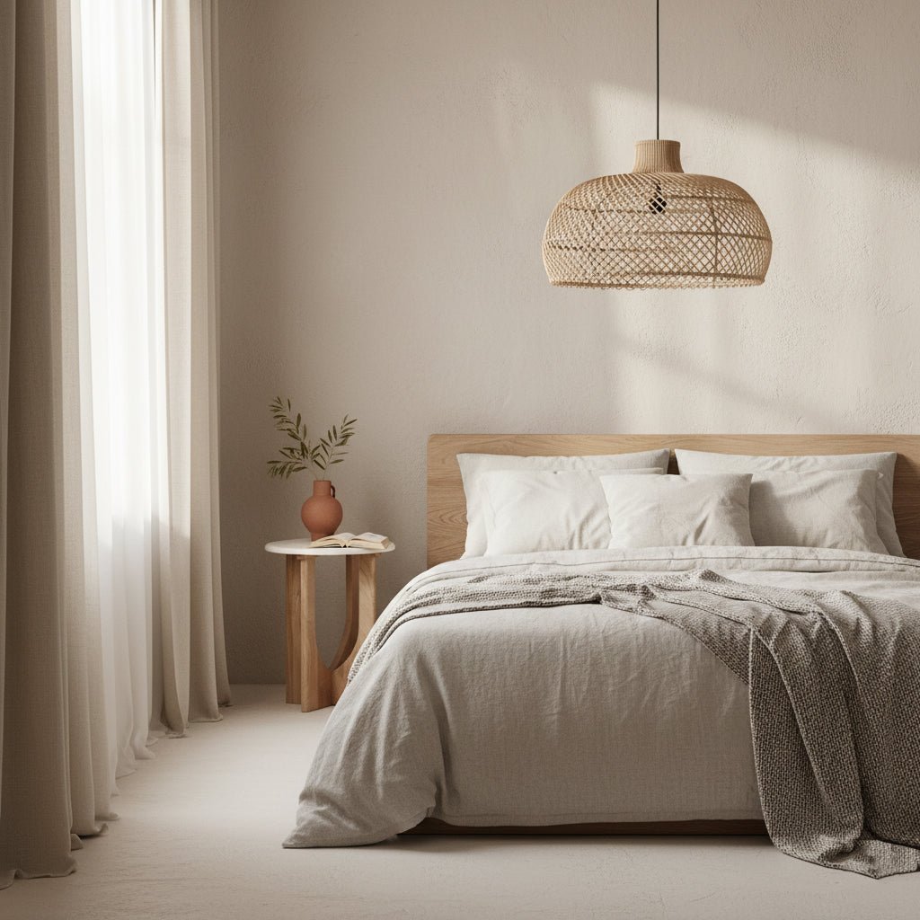 Raffia Pendant Lights - Piccole Cose Home
