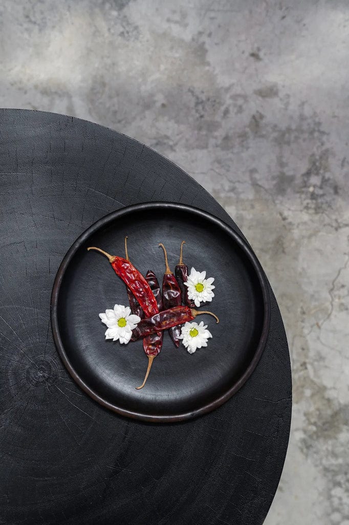 The Burned Classic Plate – Black – M - 