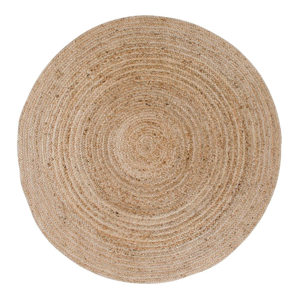 Bombay Rug – Round Braided Jute | Ø180 cm Natural Eco Rug - 