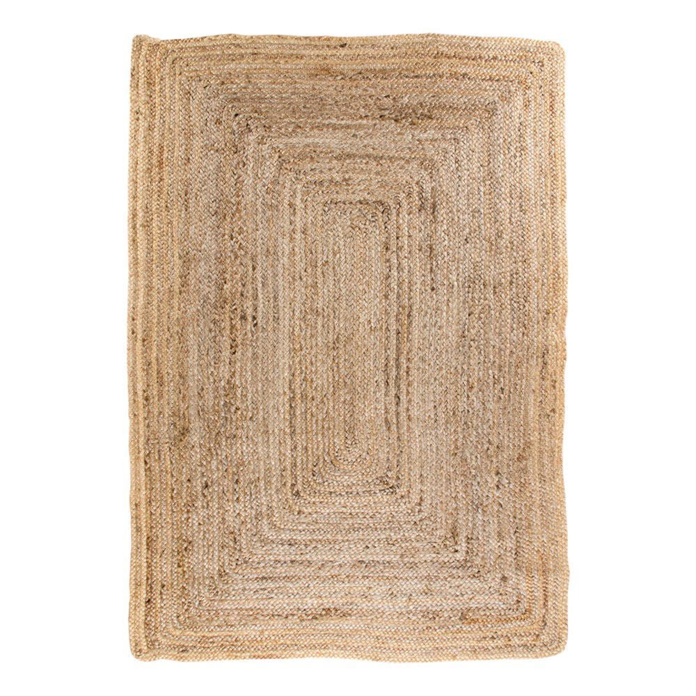 Bombay Braided Jute Rug – Natural | 180x240 cm - 