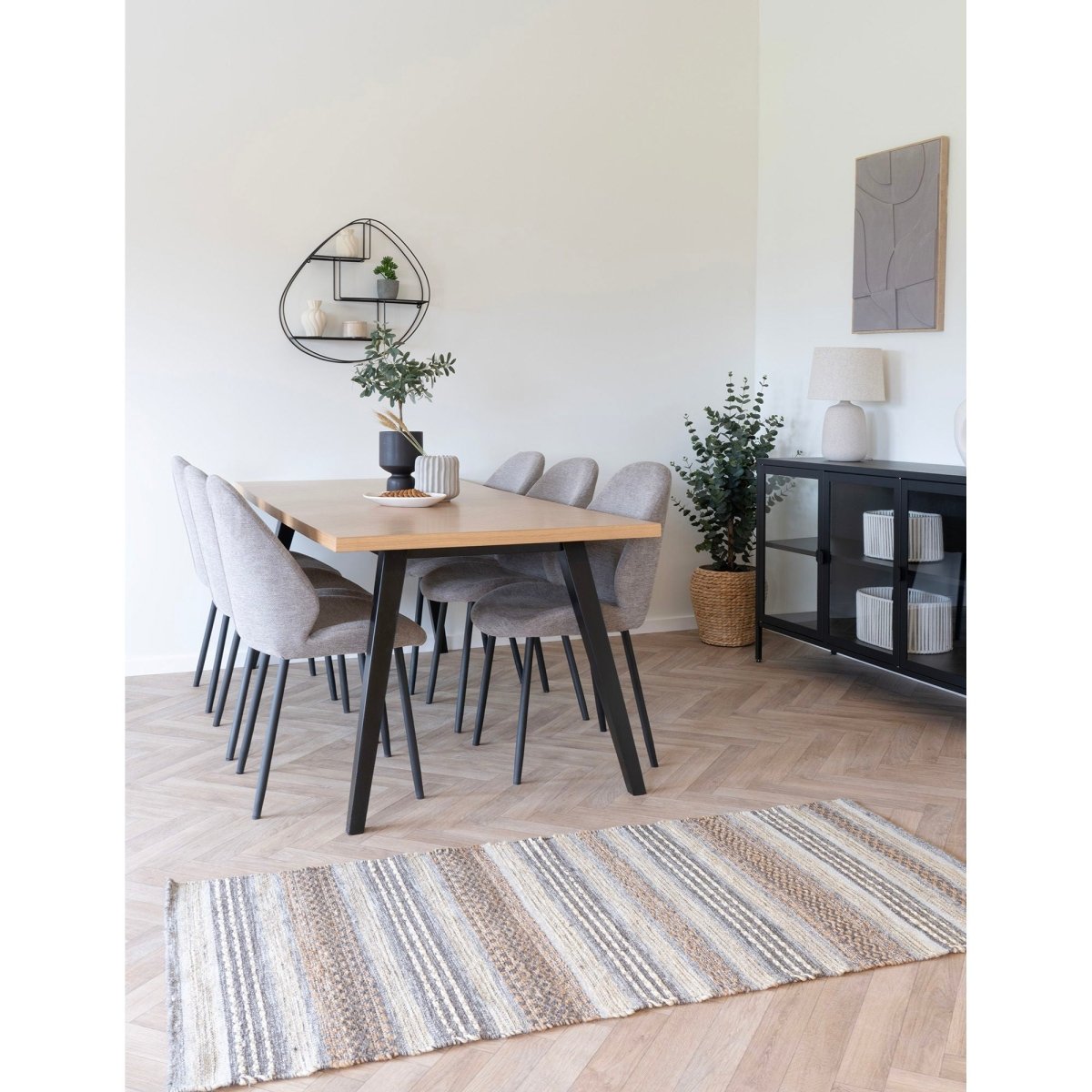 Morena Handwoven Hallway Runner - Natural/Ivory 80x180 cm - 