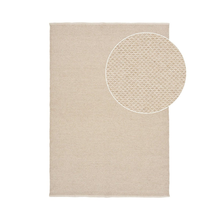 Handwoven Wool Rug 160 x 230 cm – Gaya Beige -