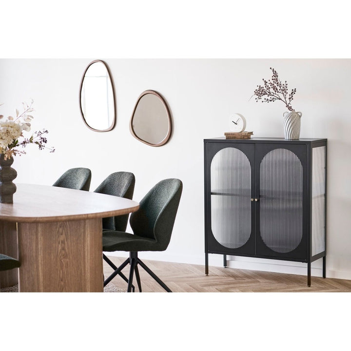 Luxon Mirror – Organic Wood Finish 44x48 cm - 