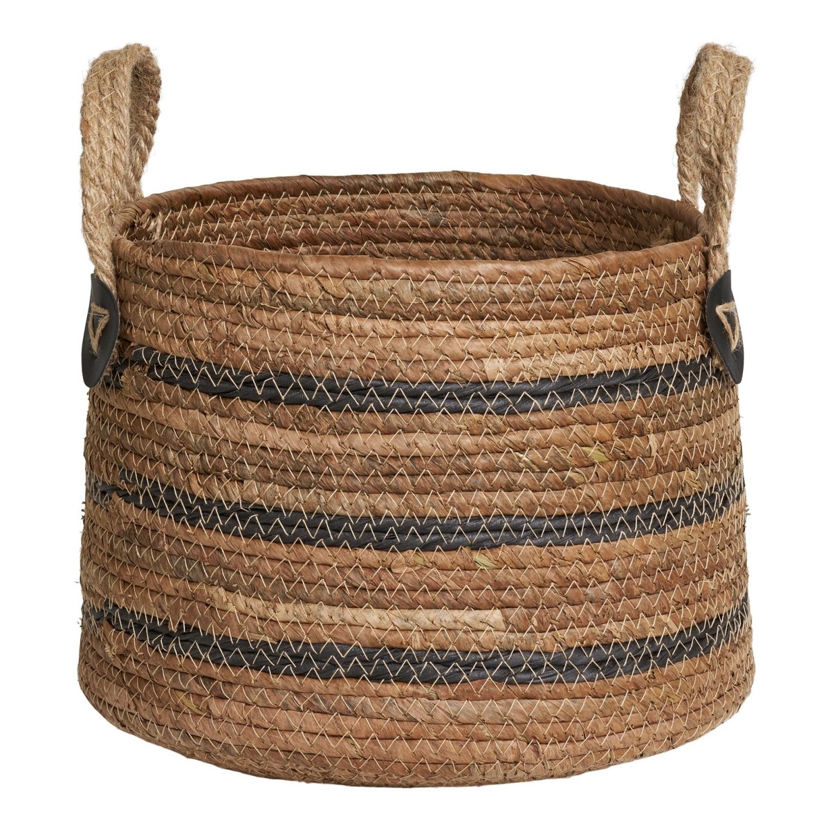 Erba Banana Leaf Baskets – Natural, Set of 2 - 