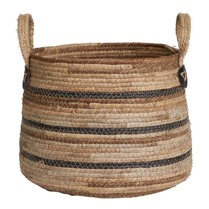 Erba Banana Leaf Baskets – Natural, Set of 2 - 