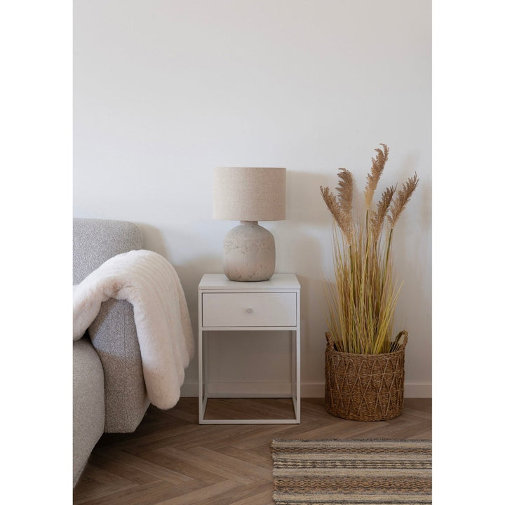 Bilby Table Lamp | Light Brown Ceramic Lamp with 150cm Cord - 
