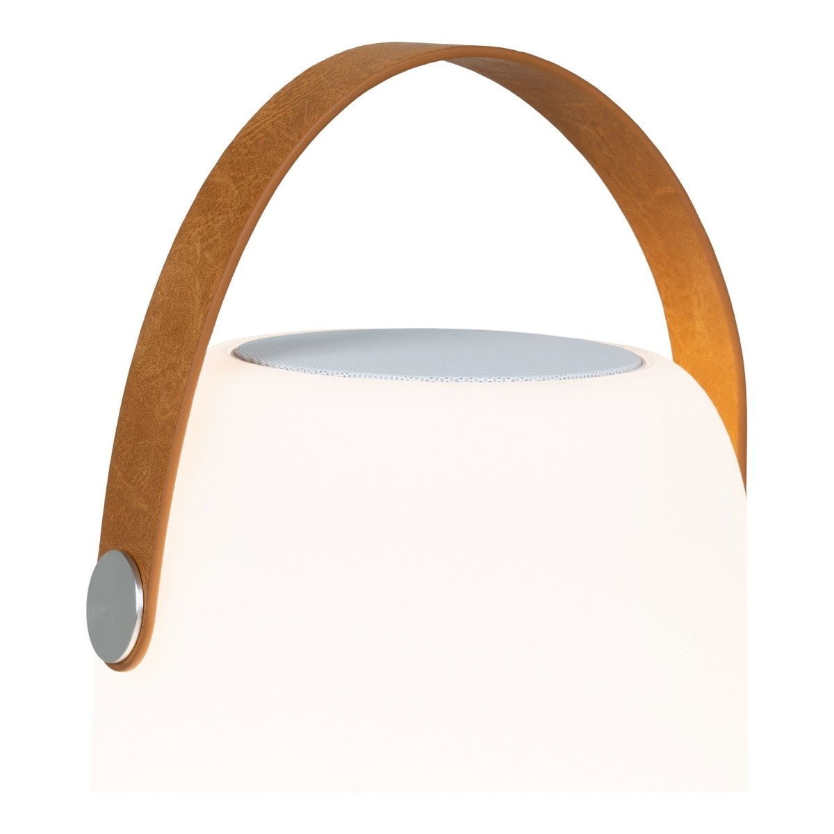 Cardiff LED Lamp – White | Rechargeable with Bluetooth Speaker | 18 cm - 