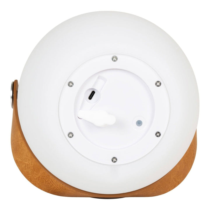 Cardiff LED Lamp – White | Rechargeable with Bluetooth Speaker | 18 cm - 