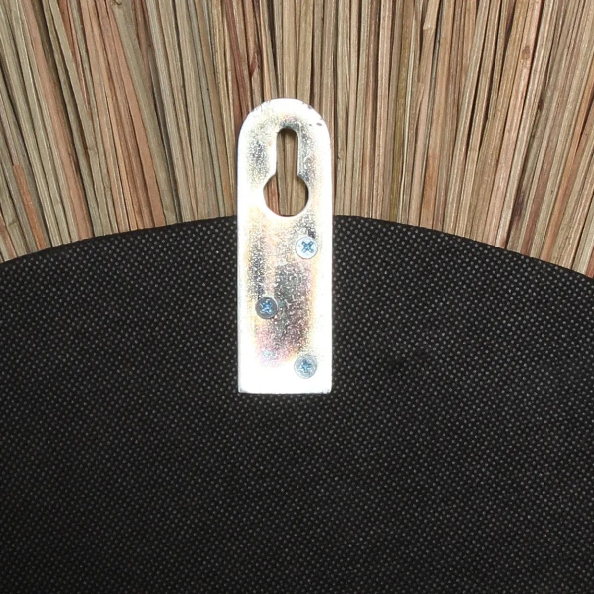 The Alang Alang Mirror – Natural – | Round Grass Wall Mirror - 