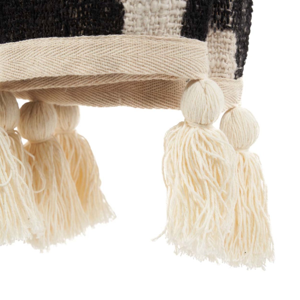 The Aztec Bed Throw - Natural Black - 