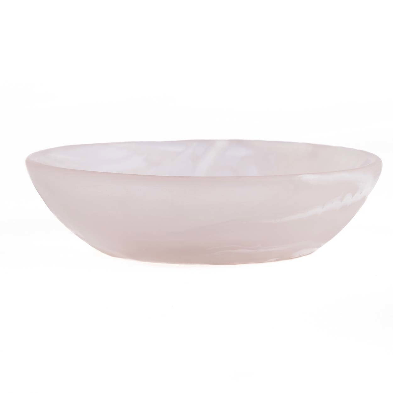 The Resin Organic Bowl - Pink White - M - 