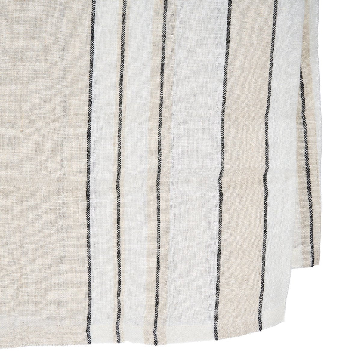 The Provence tablecloth - natural black and white - 150 x 250 cm - 