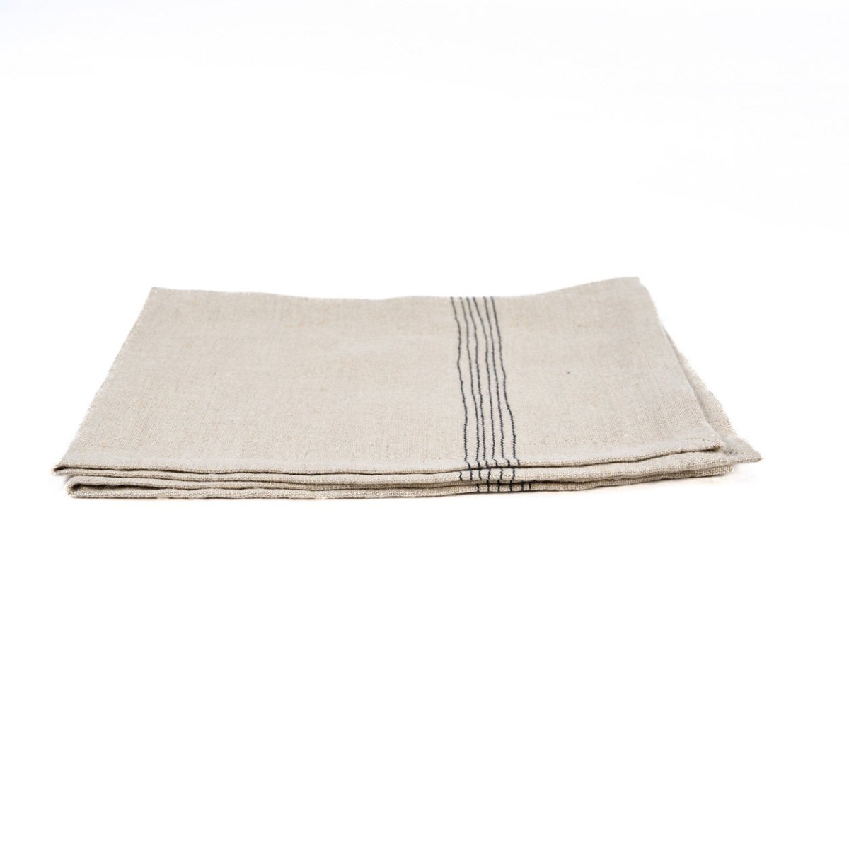 The Lint Biscuit Napkin - Natural Black - 45 x 45 cm - 