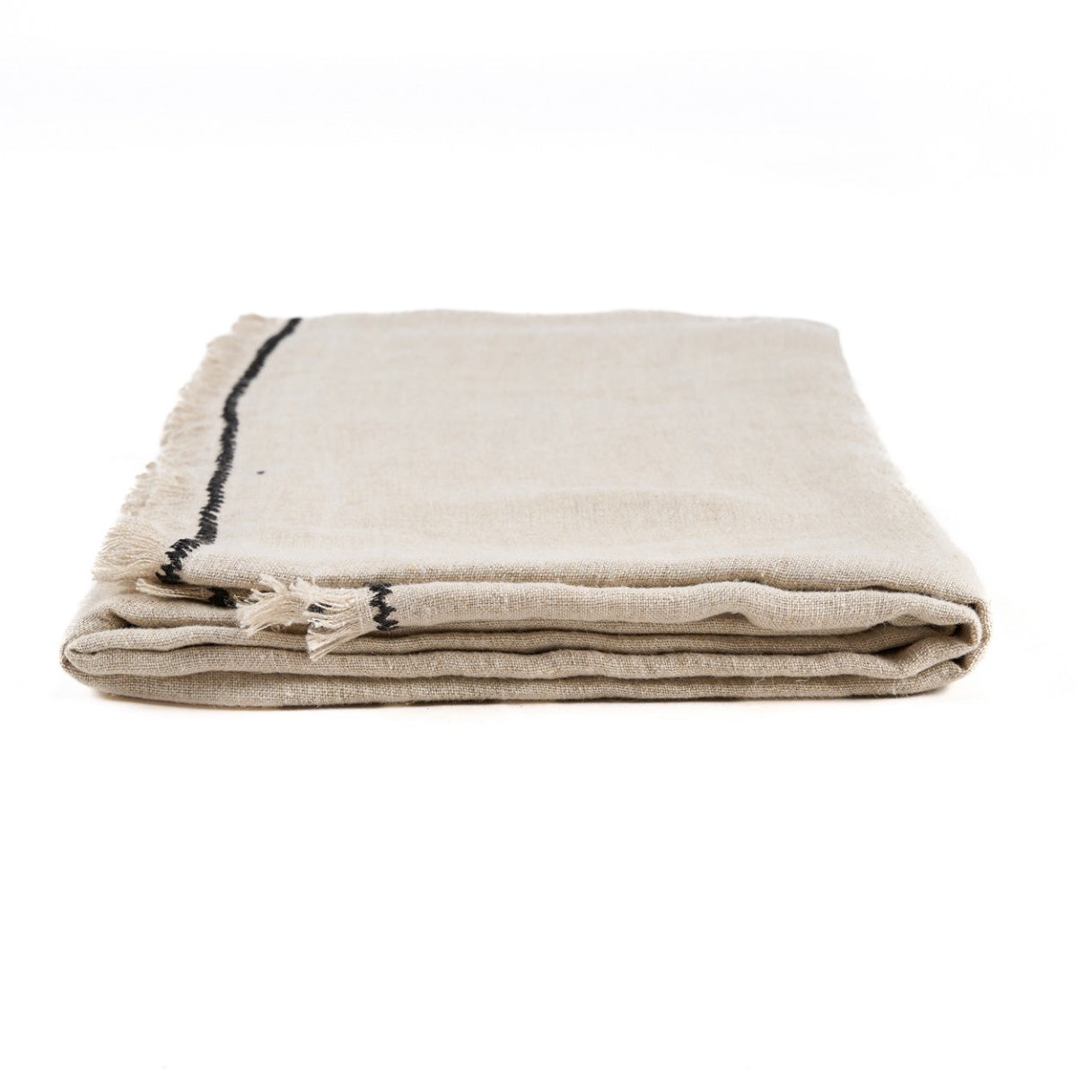 Tuscan Tablecloth - Natural Black - 150 x 300 cm - 