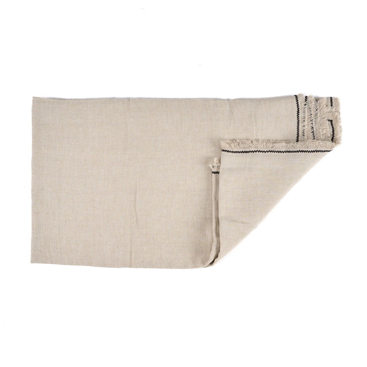 Tuscan Tablecloth - Natural Black - 150 x 300 cm - 