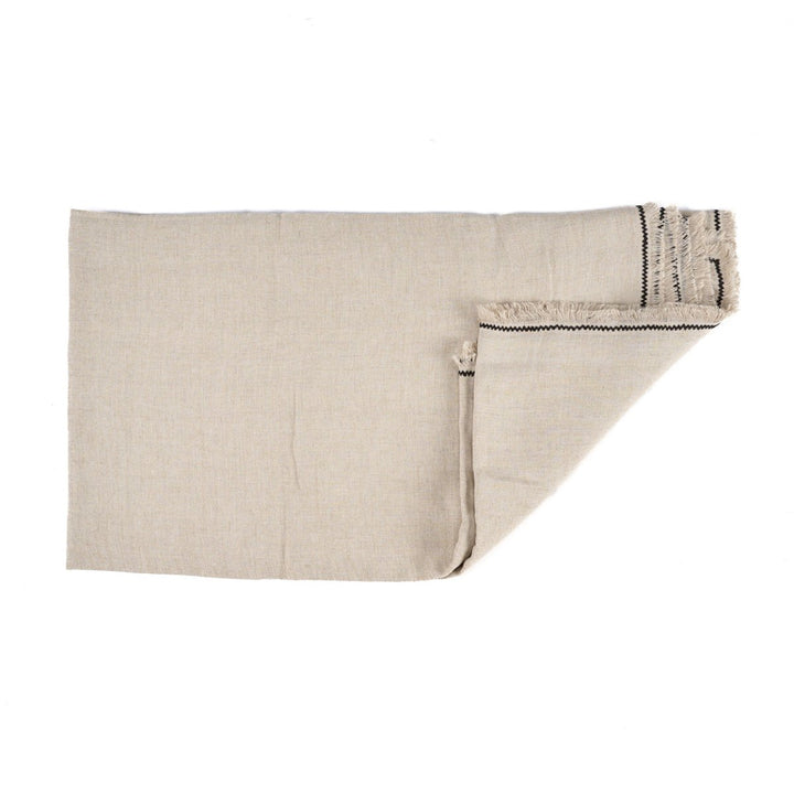 Tuscan Tablecloth - Natural Black - 150 x 300 cm - 