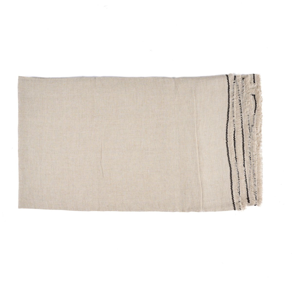 Tuscan Tablecloth - Natural Black - 150 x 300 cm - 