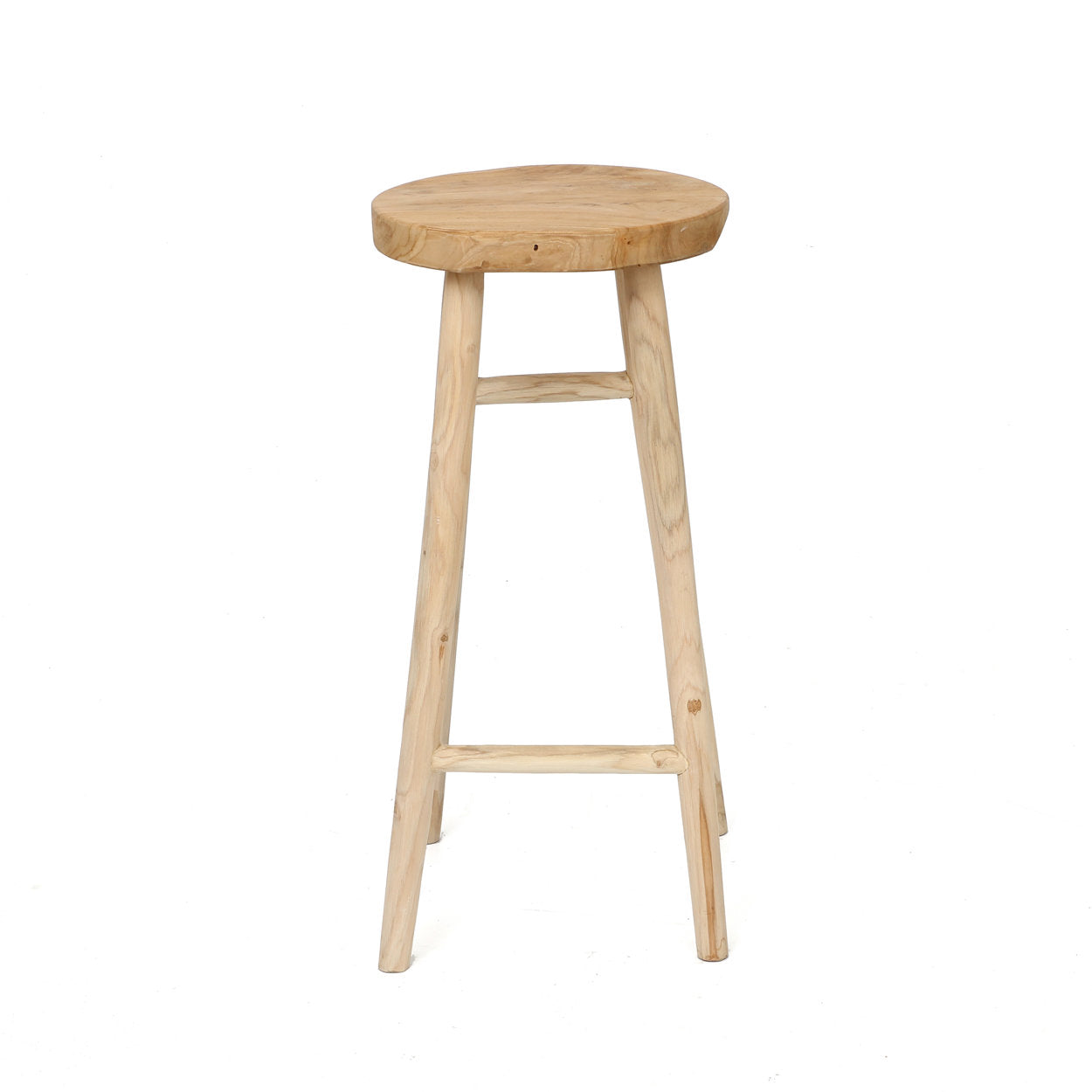 The Kedut Barstool – Solid Teak Outdoor Elegance