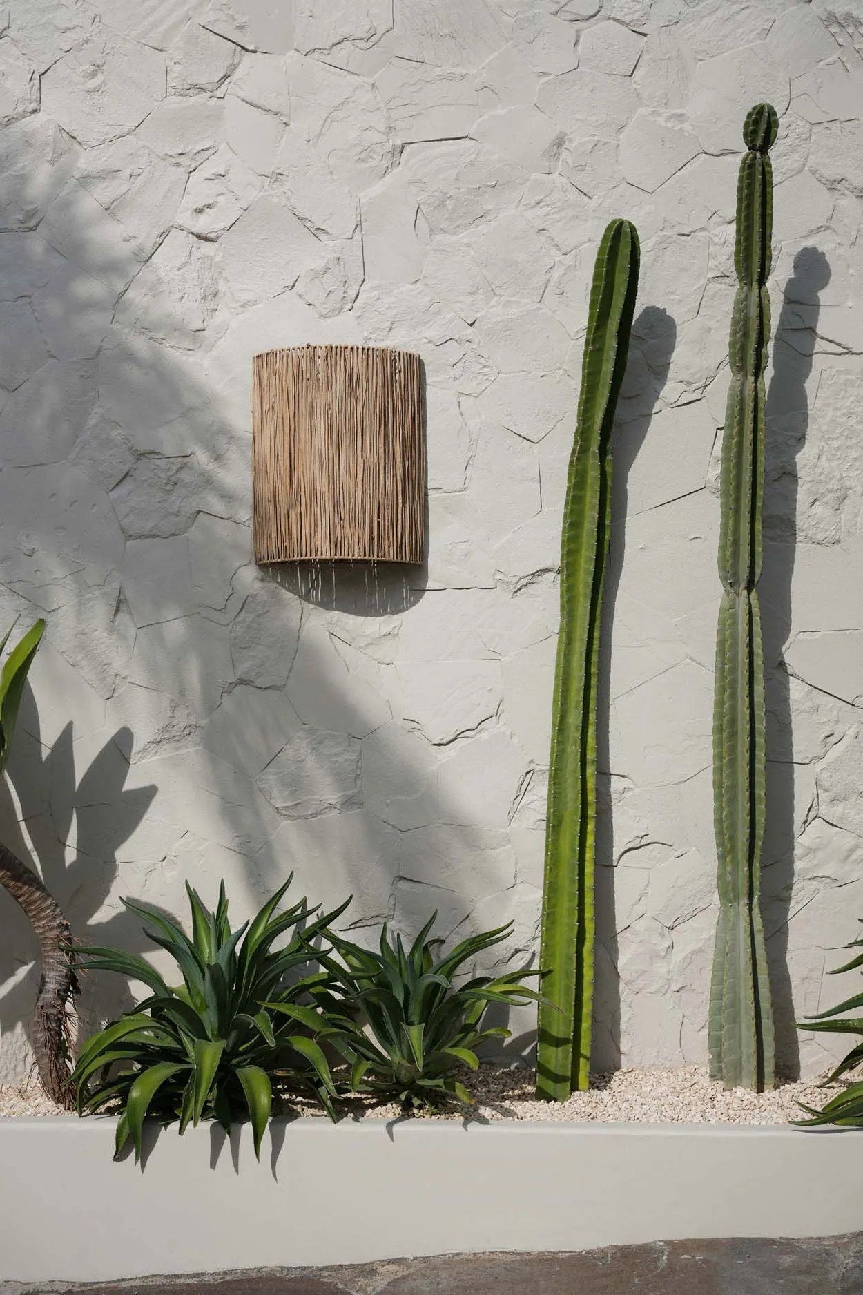 Kohei Wall Applique – Natural Sisal | Handcrafted Boho Wall Light