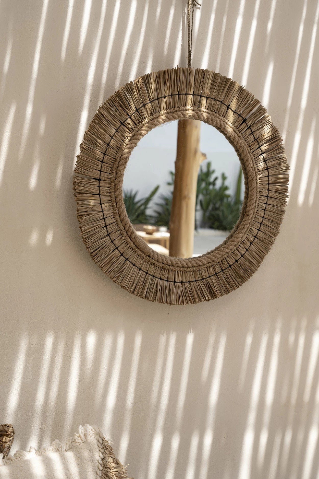 St Barth Mirror - Natural