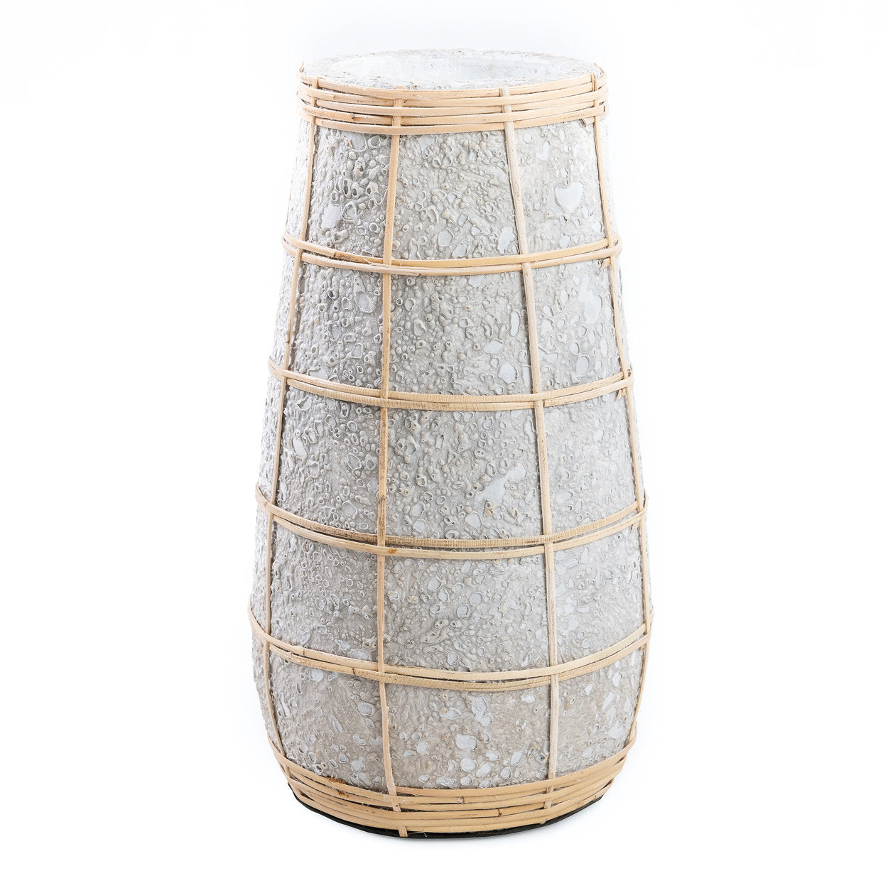 Cutie Vase - Cemento Grigio Naturale - 31cm 