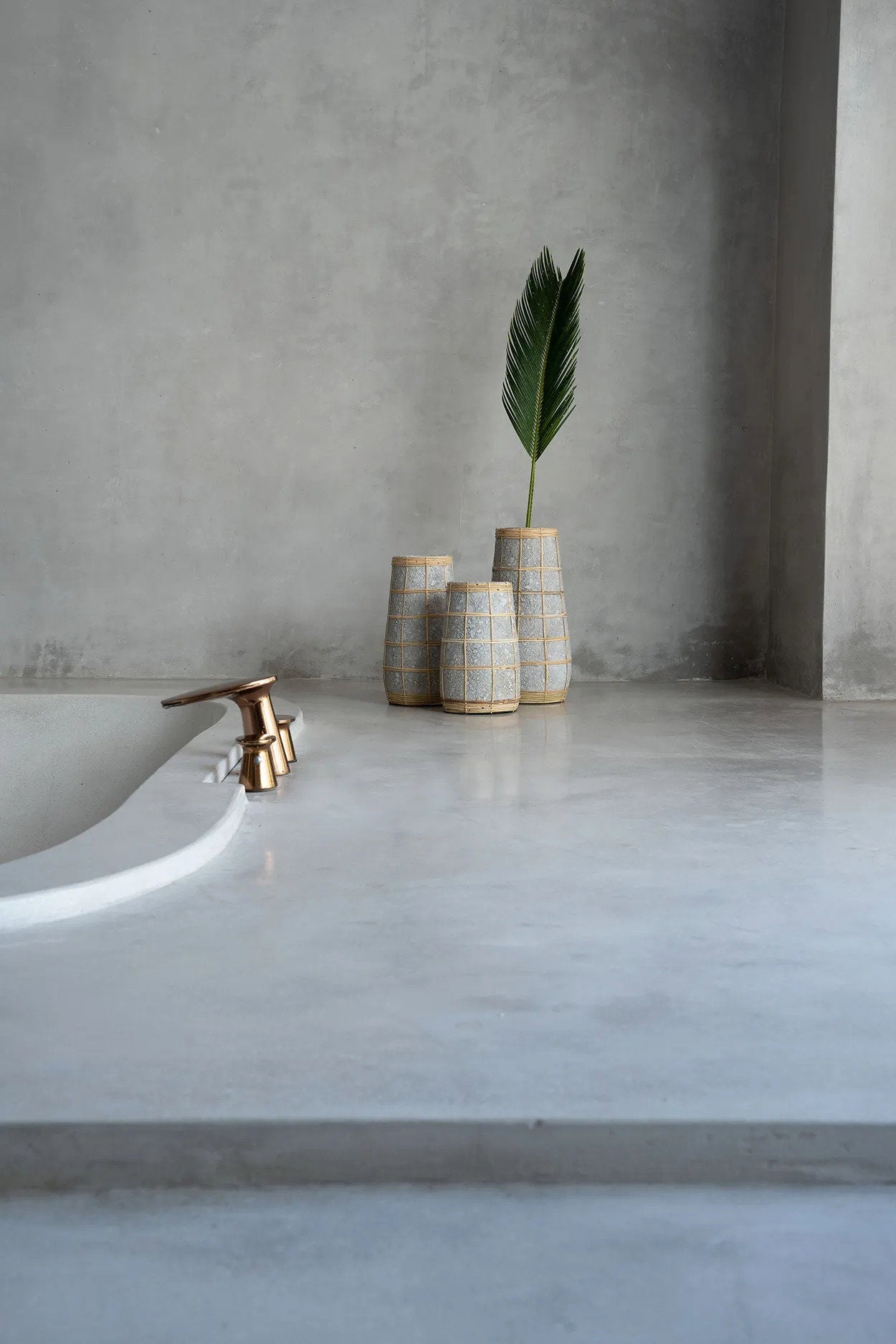 The Cutie Vaso - Grigio cemento naturale - 26cm