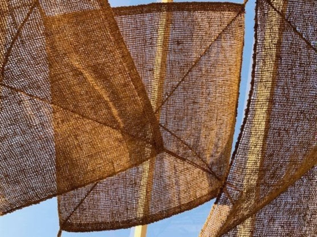 Coco Shade Rectangular – Natural 300x200 | Handwoven Outdoor Canopy - 