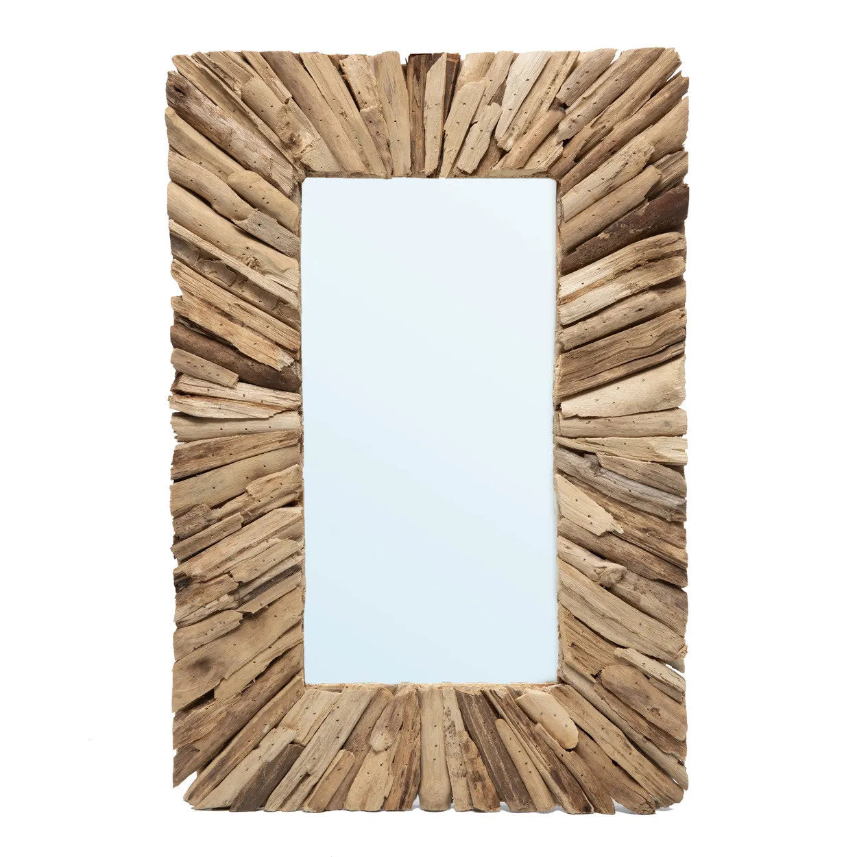 The Driftwood Framed Mirror