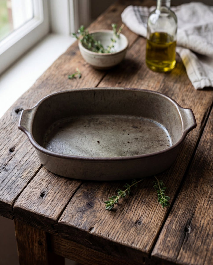 The Comporta Oven Dish - Green 29cm -