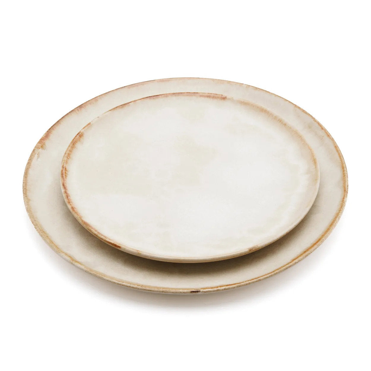 The Cascais Dinner Plate – Set of 4  Handmade Portuguese Ceramic