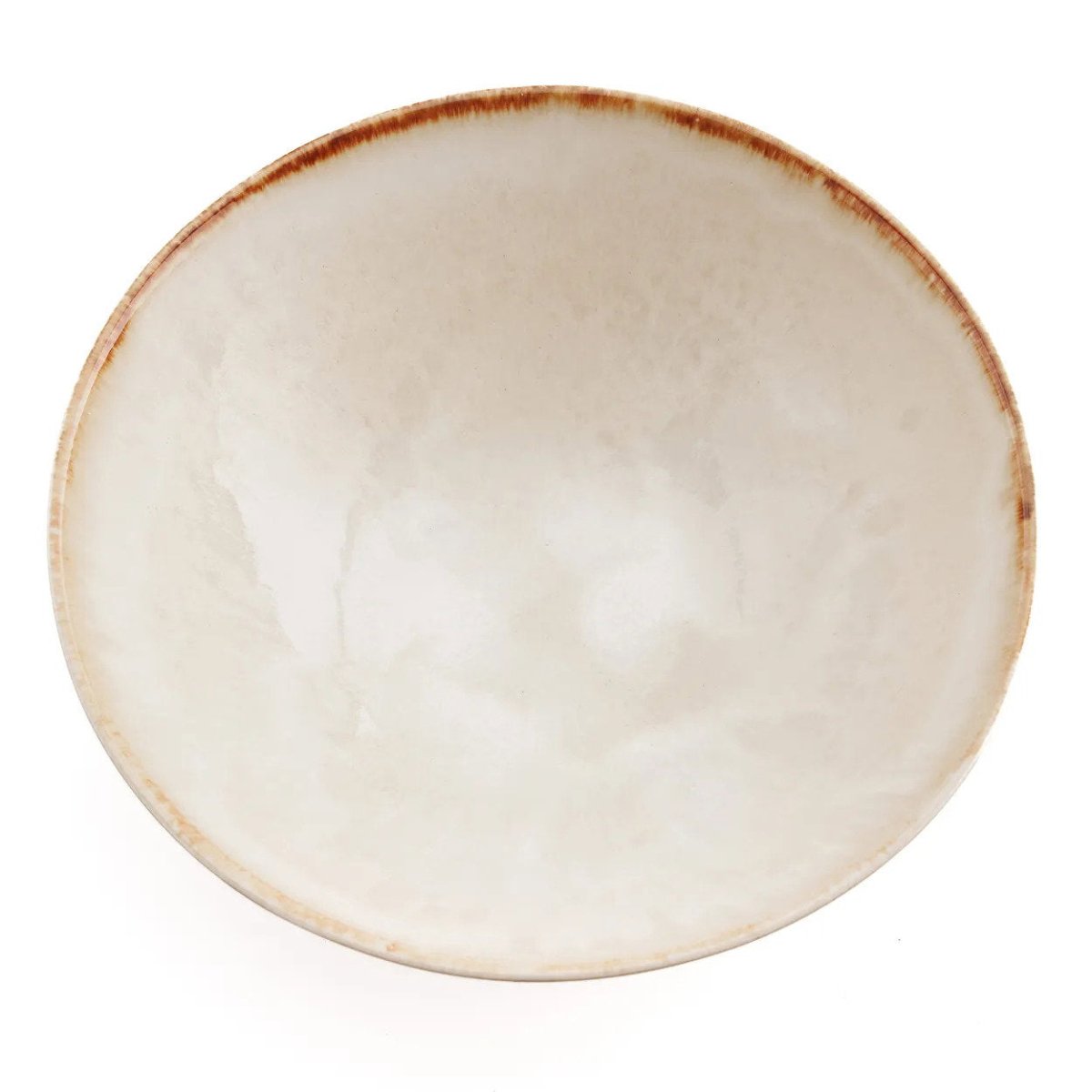 Cascais Large Serving Bowl – Handmade White Ceramic 32 cm -