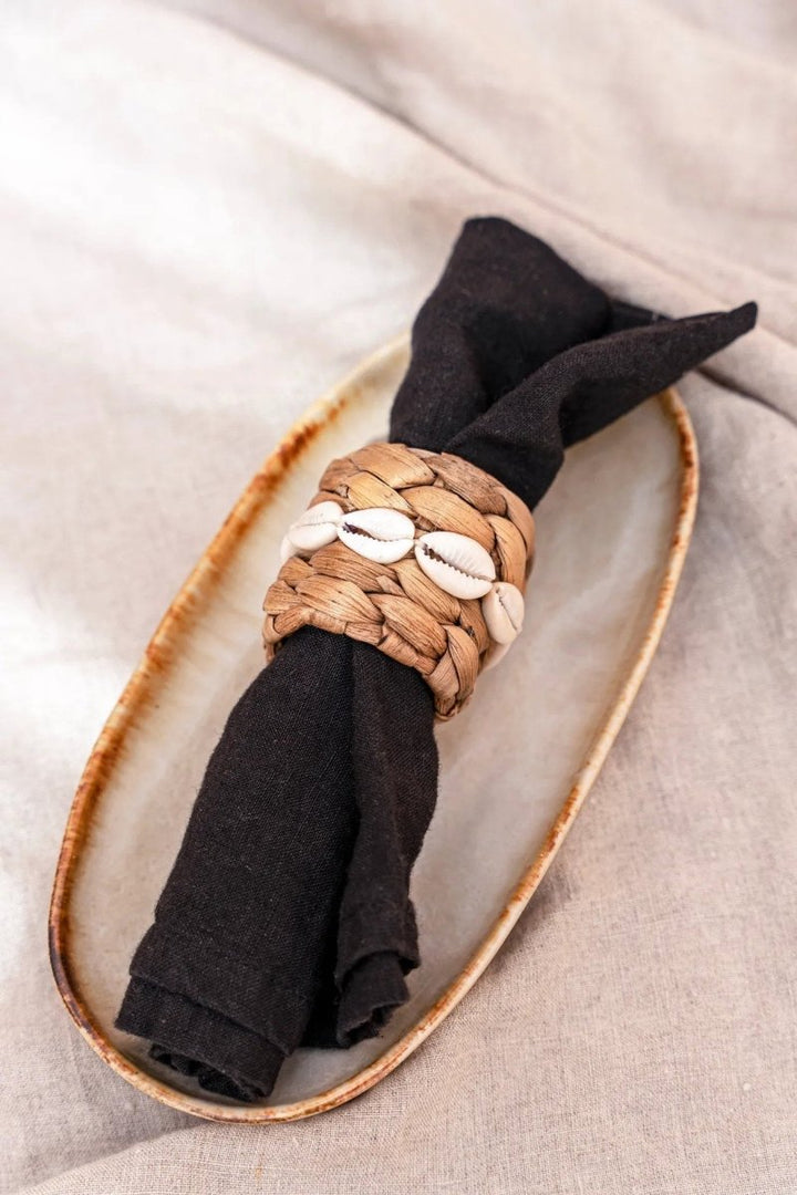 The Cascais Oval Plate – M - Handmade Stoneware Plate - 