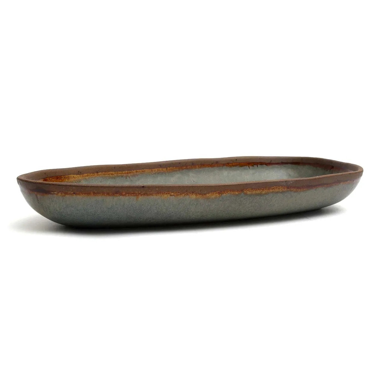 Côa Plate – Handcrafted Ceramic Serving Plate Set of 4 | 34 cm