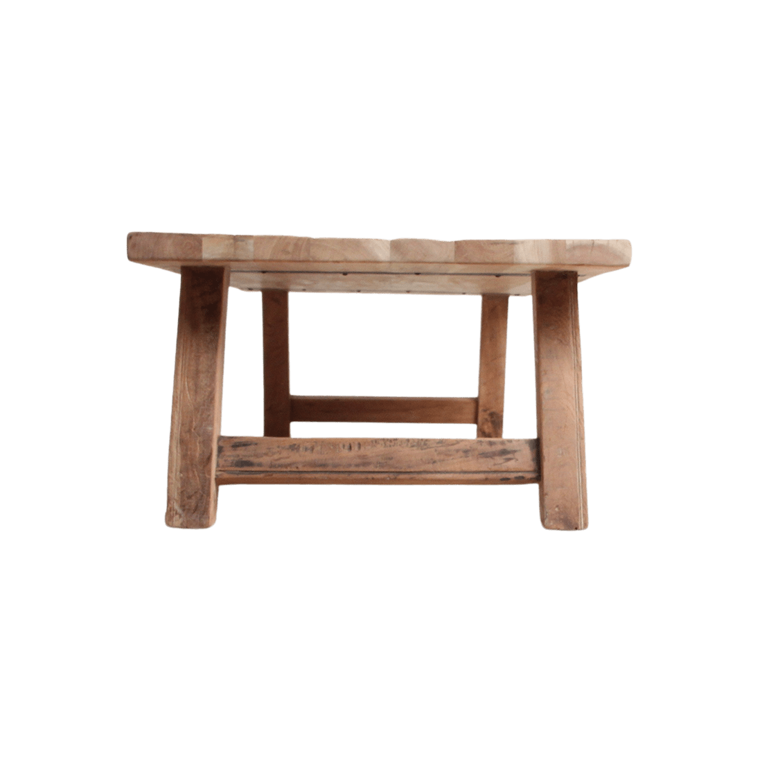 Farmwood Rectangular Coffee Table – 140 x 65 x 38 cm | FSC Recycled Wood - 