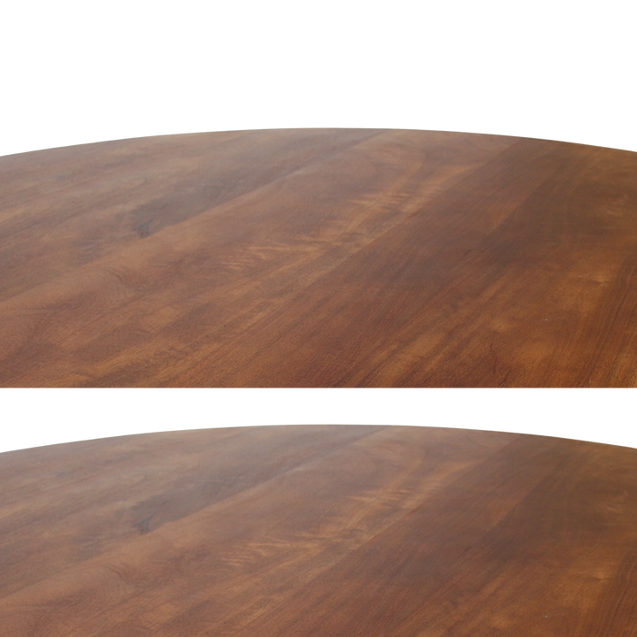 Mango Wood Round Dining Table 120 cm | Bullnose -