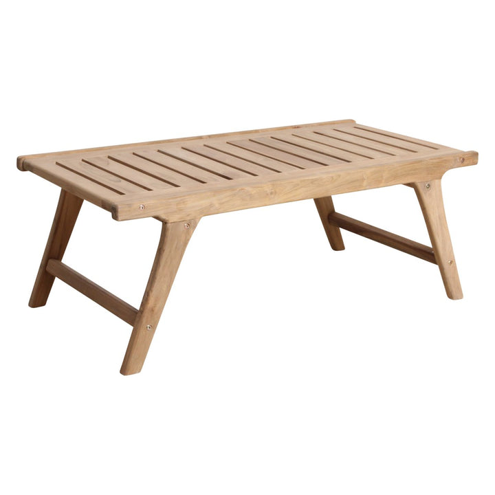 Odin Teak Outdoor Coffee Table – Natural - 
