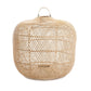 Batu Bolong medium natural rattan pendant lamp, 50 cm