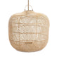 The Batu Bolong Natural Rattan Pendant Lamp – M - Versatile Boho Decor 50 cm