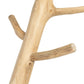 Teak Wood Clothes Hanger with Concrete Base – Natural, 150 cm