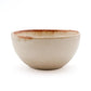 Cascais Cereal Bowl 15cm set of 6 in white and gold, Portuguese ceramics.
