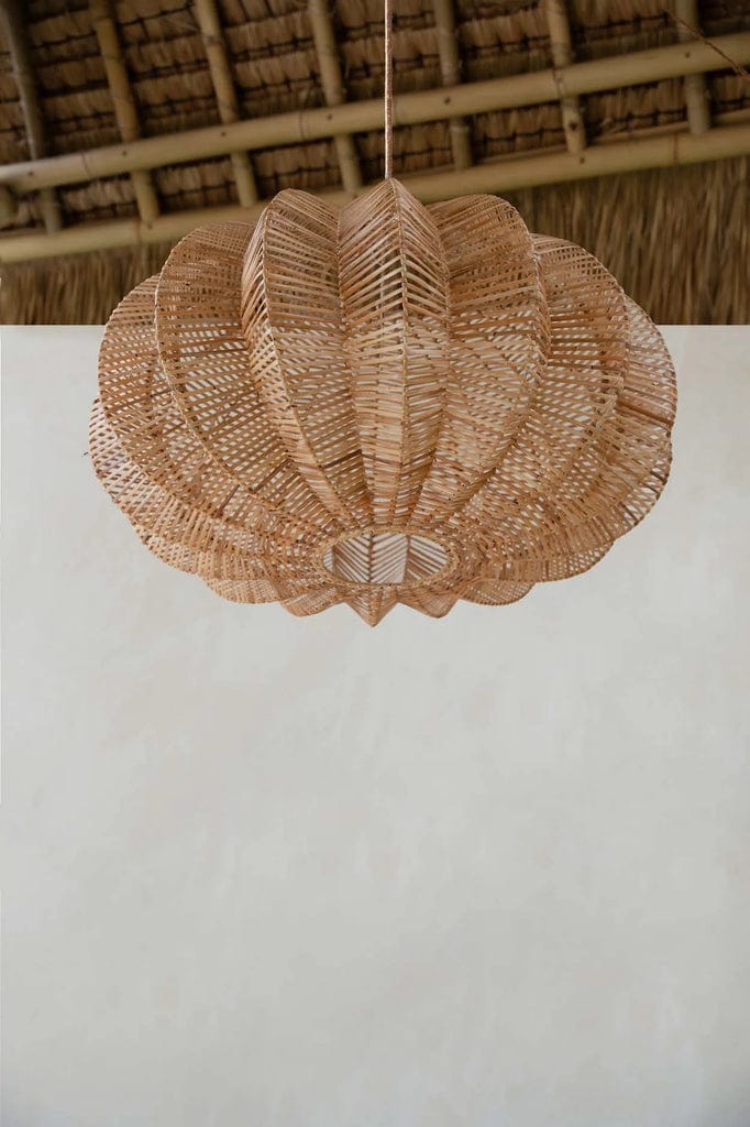 The Cherry Pendant Lamp – Natural Rattan